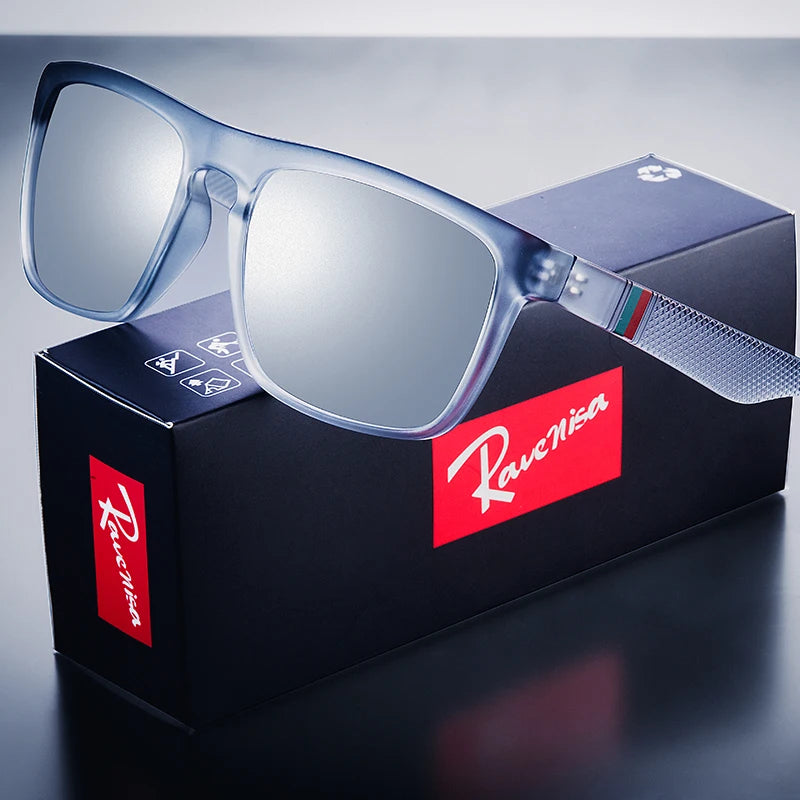 Vintage Square Polarized Sunglasses for Men & Women