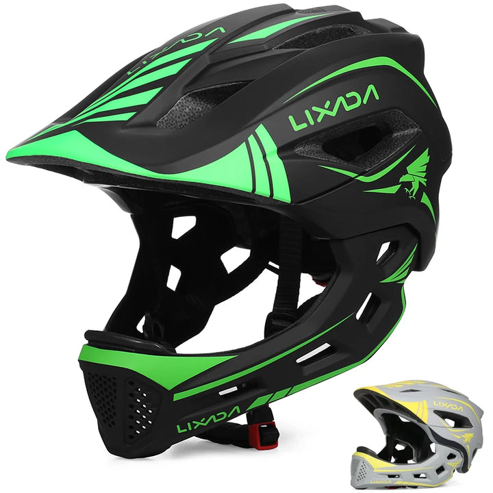 Kids Full Face Bicycle & Sports Helmet