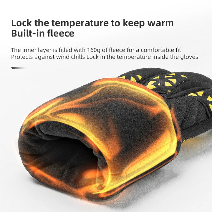 ROCKBROS Winter Thermal Cycling Gloves – Touchscreen