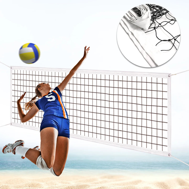 Upgraded Outdoor Volleyball Net – Weather & Tear Resistant