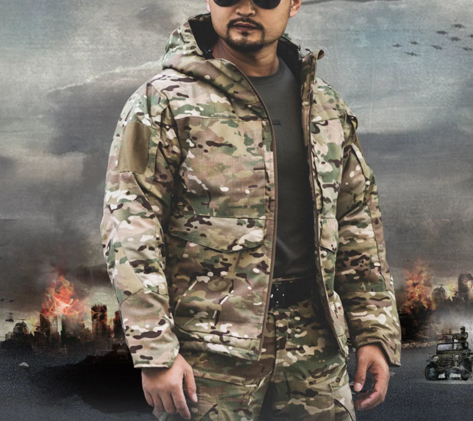 M65 Winter Tactical Parka – Multicam Camo