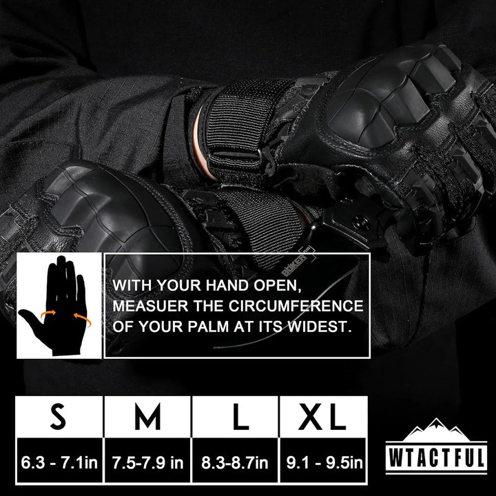 Men’s Tactical Full Finger Impact Gloves