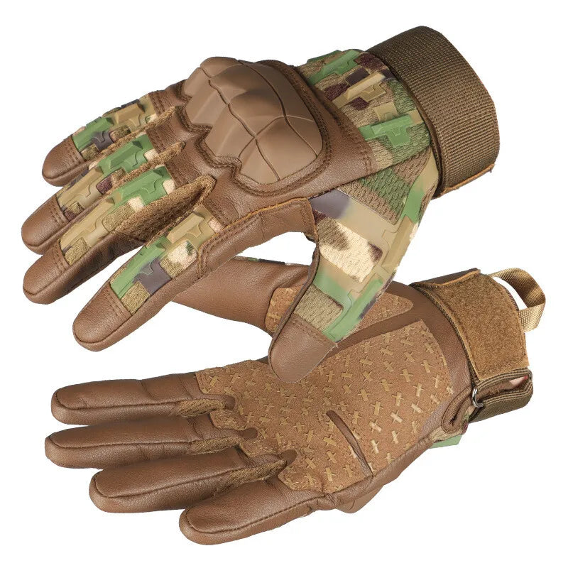 Men’s Tactical Full Finger Impact Gloves