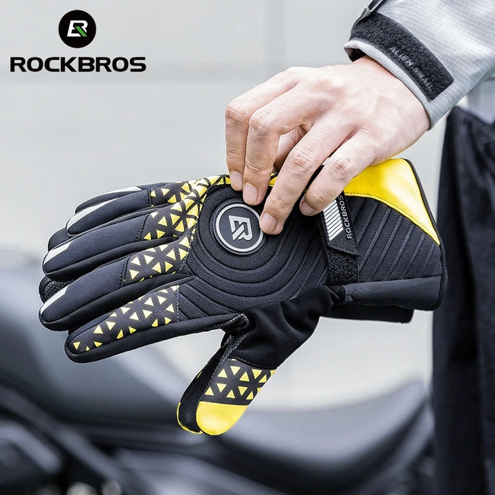 ROCKBROS Winter Thermal Cycling Gloves – Touchscreen