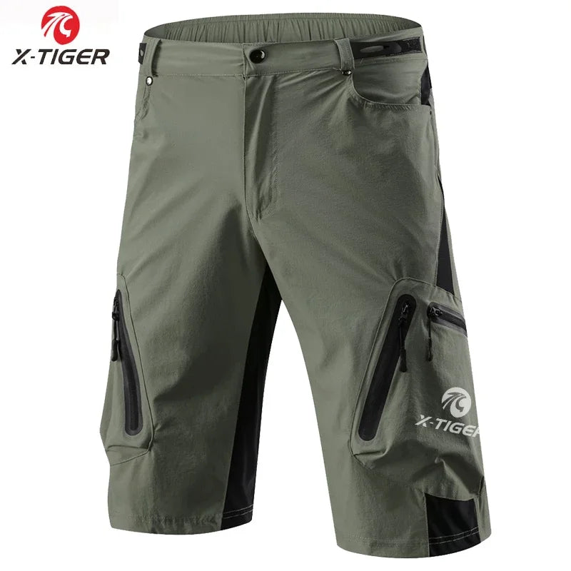 X-Tiger Men’s MTB Cycling Shorts with 5D Gel Pad