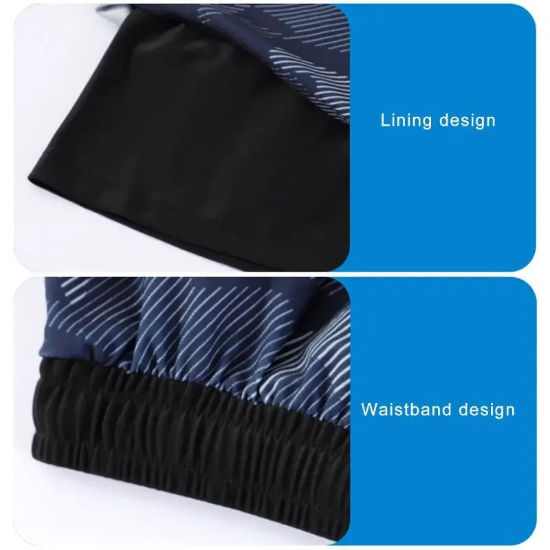 Kids’ Summer Mesh Sports Shorts – 2-in-1 Design