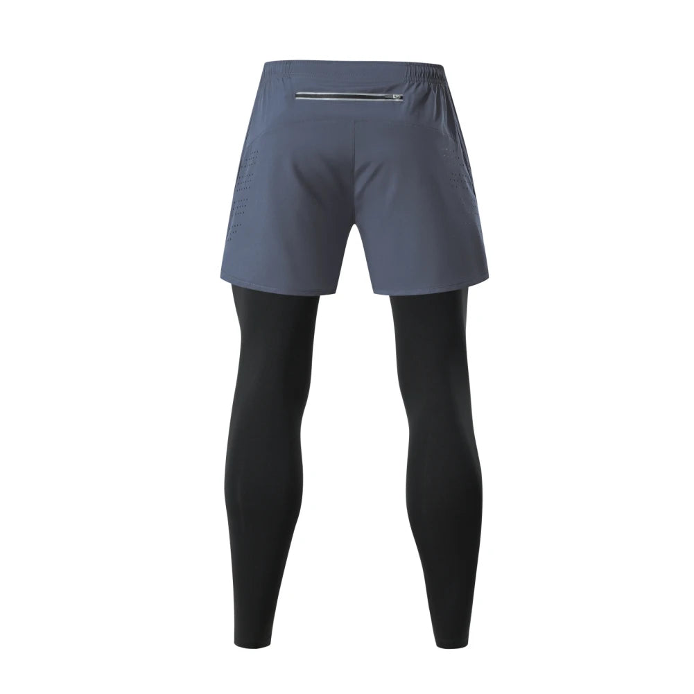 Men's 2-in-1 Basketball Running Shorts