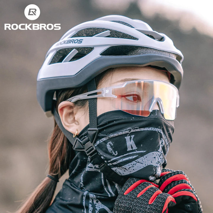 ROCKBROS Cycling Photochromic Polarized Lens Bike Glasses