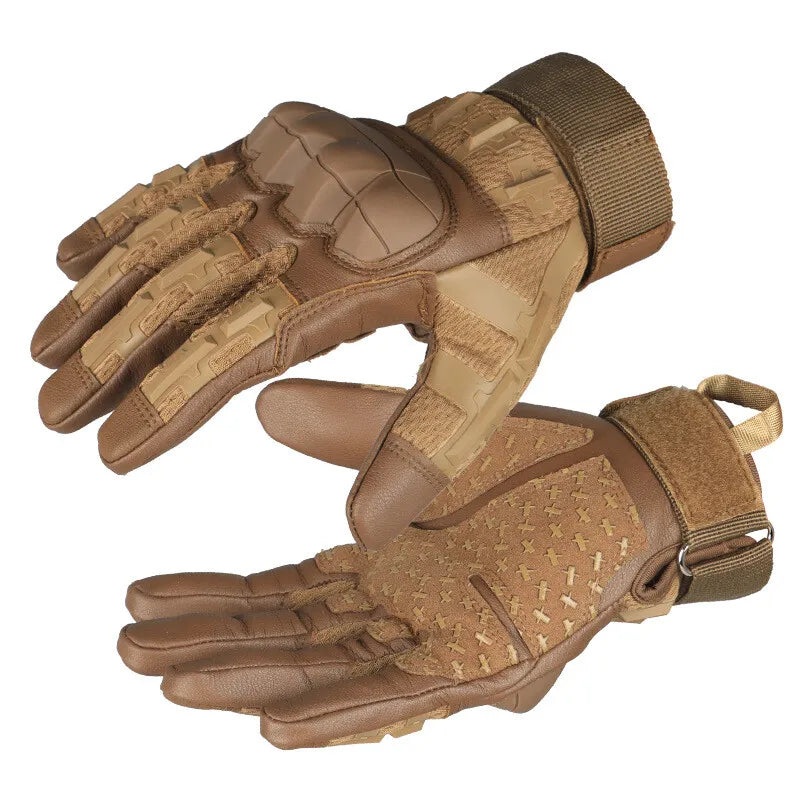 Men’s Tactical Full Finger Impact Gloves