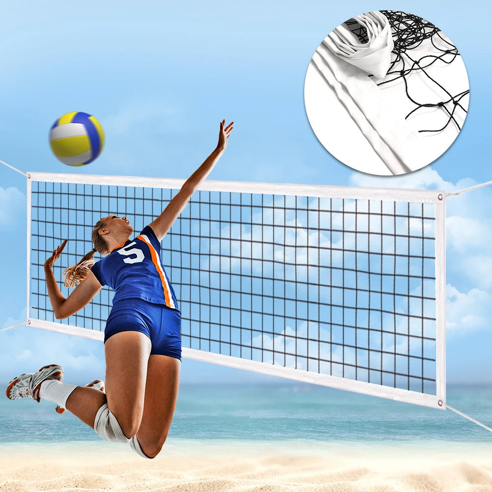 Upgraded Outdoor Volleyball Net – Weather & Tear Resistant