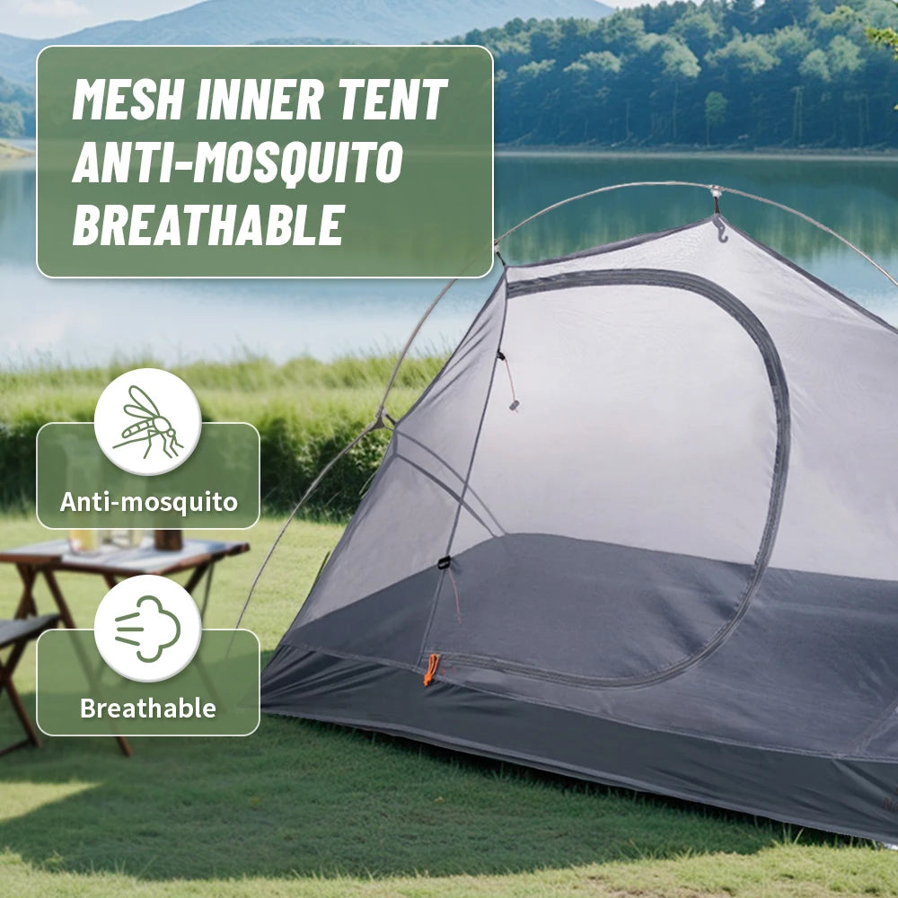 Naturehike Ultralight 1-Person Waterproof Backpacking Tent
