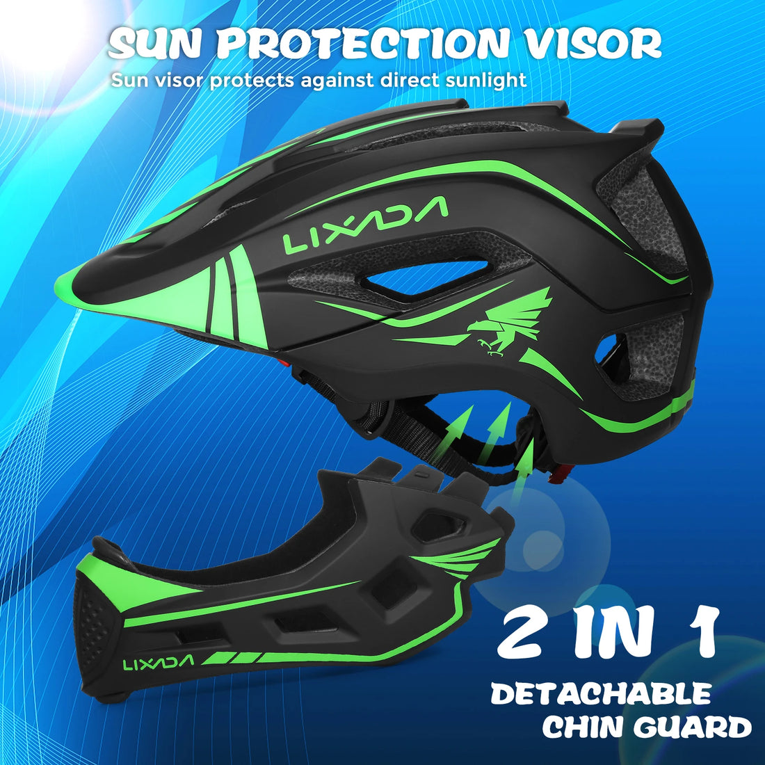 Kids Full Face Bicycle & Sports Helmet
