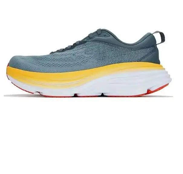 HOKA One One Bondi 8 Men’s Running Shoes – Oatmilk