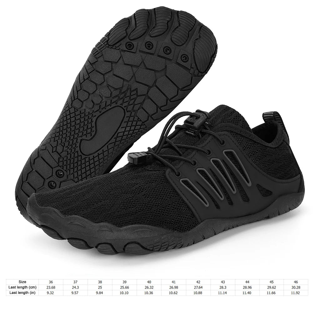 Unisex Barefoot Water Shoes – Non-Slip Beach Sneakers