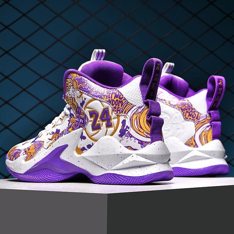 Men’s Graffiti Outdoor Basketball Shoes