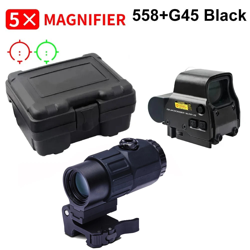 558+G43 Holographic Red Dot Sight Combo with QD Mount