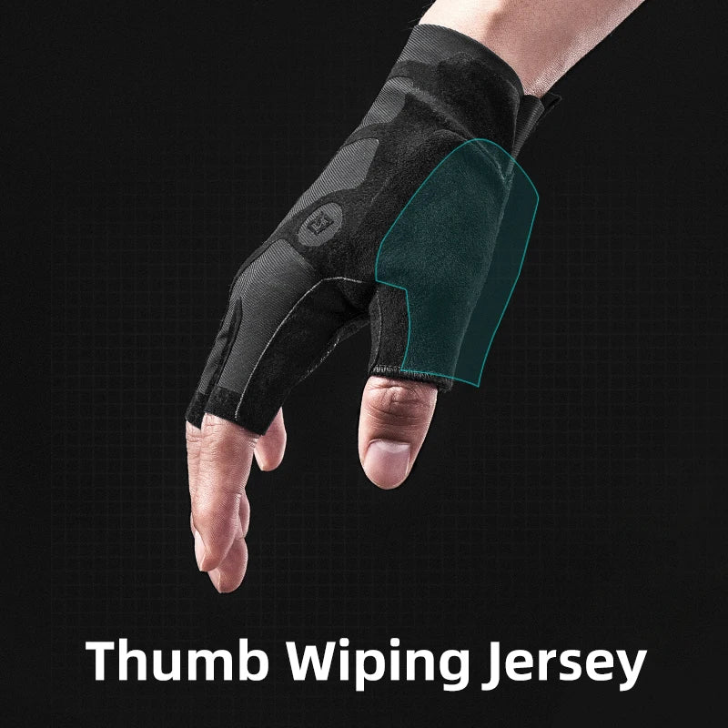 ROCKBROS Men’s Fingerless Cycling Gloves – Summer