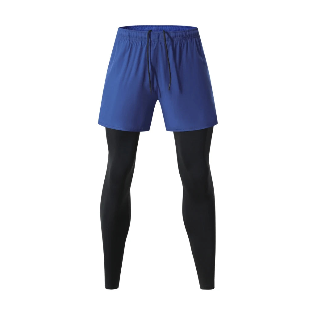Men's 2-in-1 Basketball Running Shorts