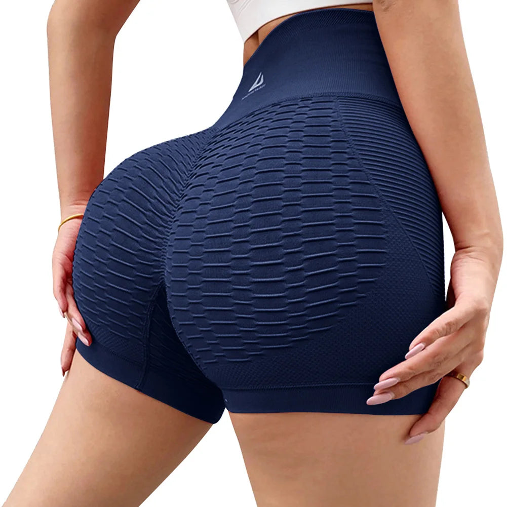 Women’s High-Waisted Butt-Lifting Workout Shorts