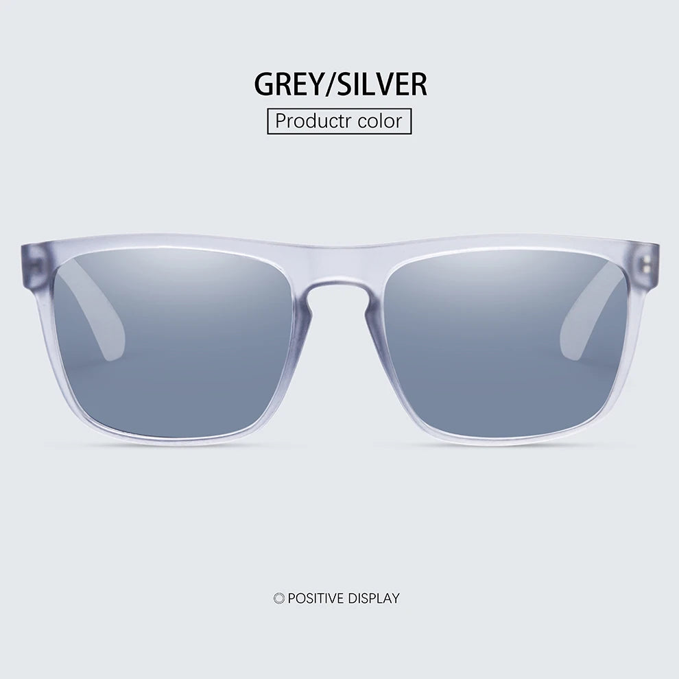 Vintage Square Polarized Sunglasses for Men & Women