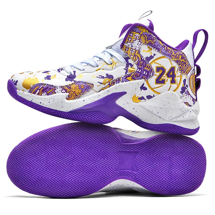 Men’s Graffiti Outdoor Basketball Shoes