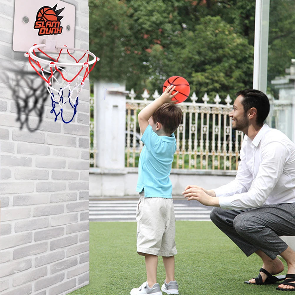 Mini Basketball Hoop Set with Ball & Pump