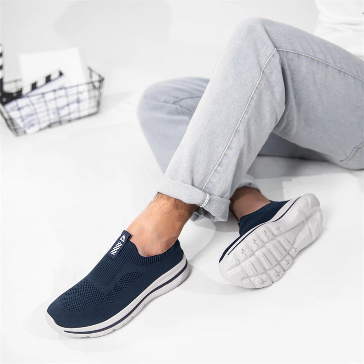 Men’s Slip-On Knit Walking Shoes – 1239