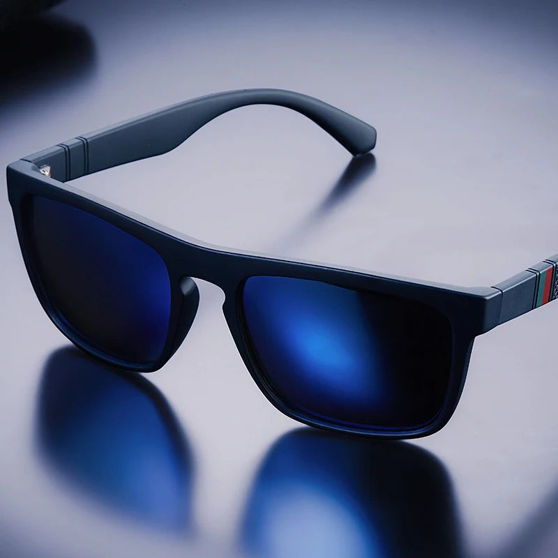 Vintage Square Polarized Sunglasses for Men & Women