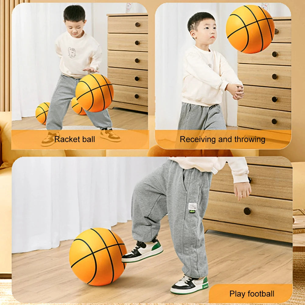 Indoor Silent Bouncing Basketball – Size 3/5/7