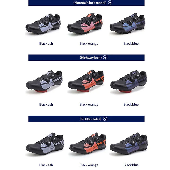 Oulylan T16 Self-Locking Cycling Shoes – Pink
