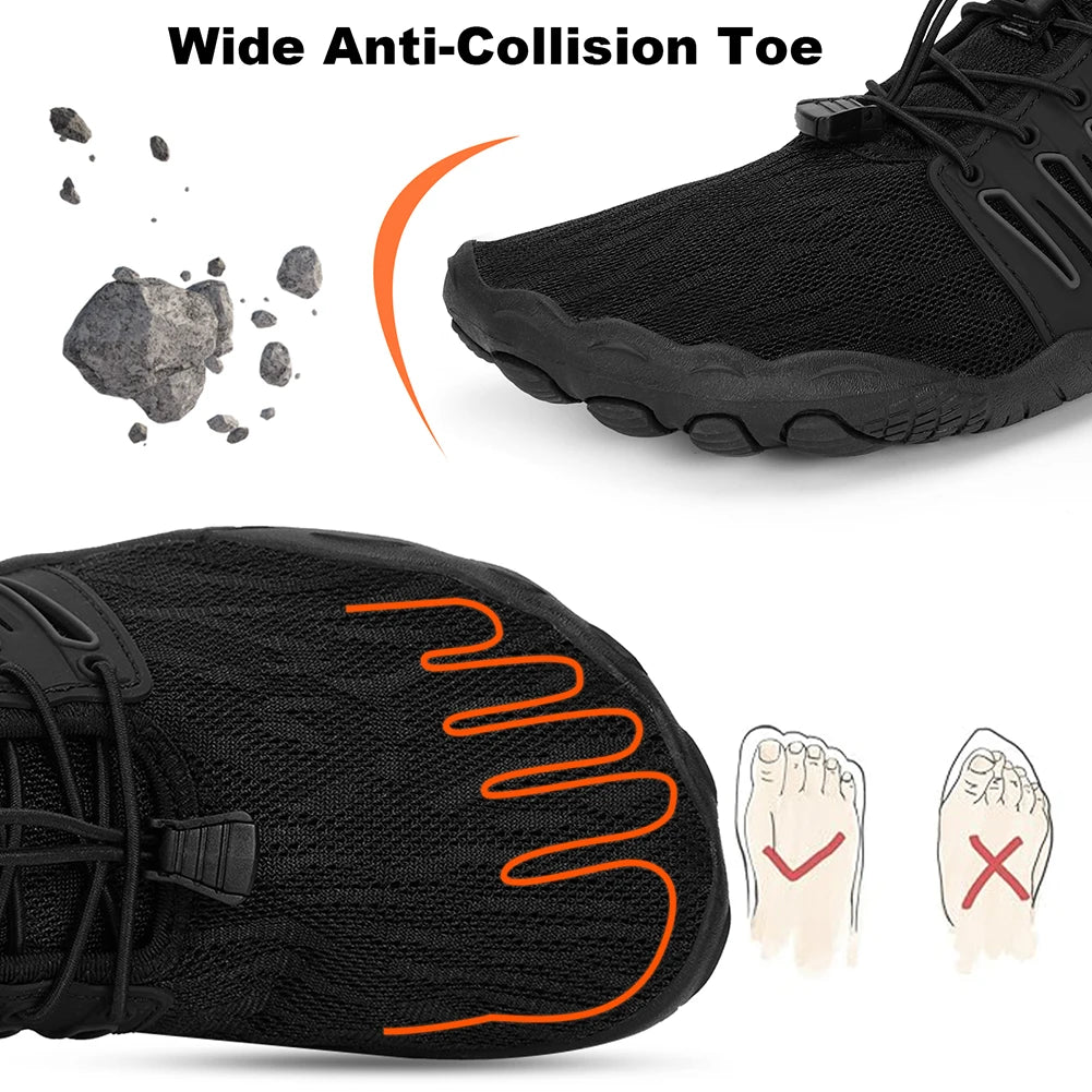 Unisex Barefoot Water Shoes – Non-Slip Beach Sneakers