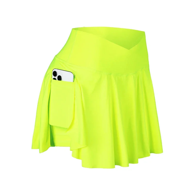 Women’s 2-in-1 Athletic Skort with Pockets