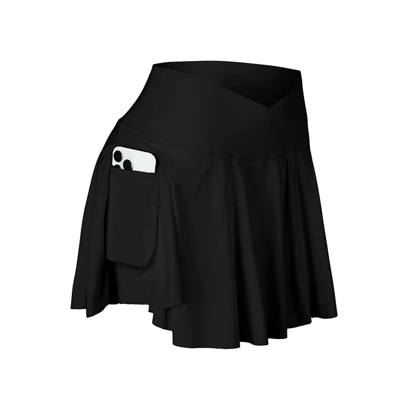 Women’s 2-in-1 Athletic Skort with Pockets