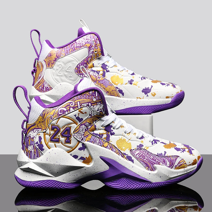 Men’s Graffiti Outdoor Basketball Shoes