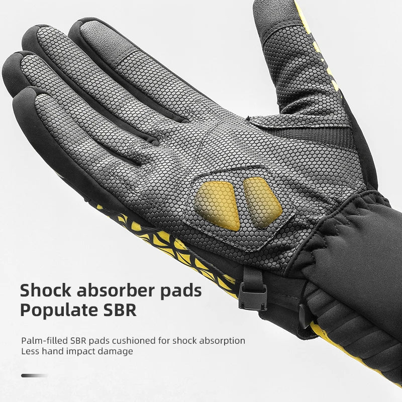 ROCKBROS Winter Thermal Cycling Gloves – Touchscreen