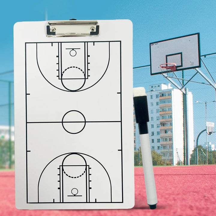 Volleyball & Basketball Coach Tactic Board 13.7"x8.6"