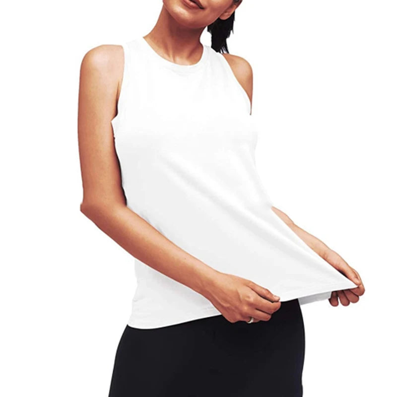 Women’s Sleeveless Yoga Tank Top