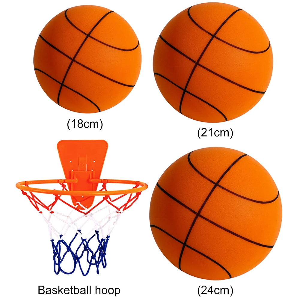 Indoor Silent Bouncing Basketball – Size 3/5/7