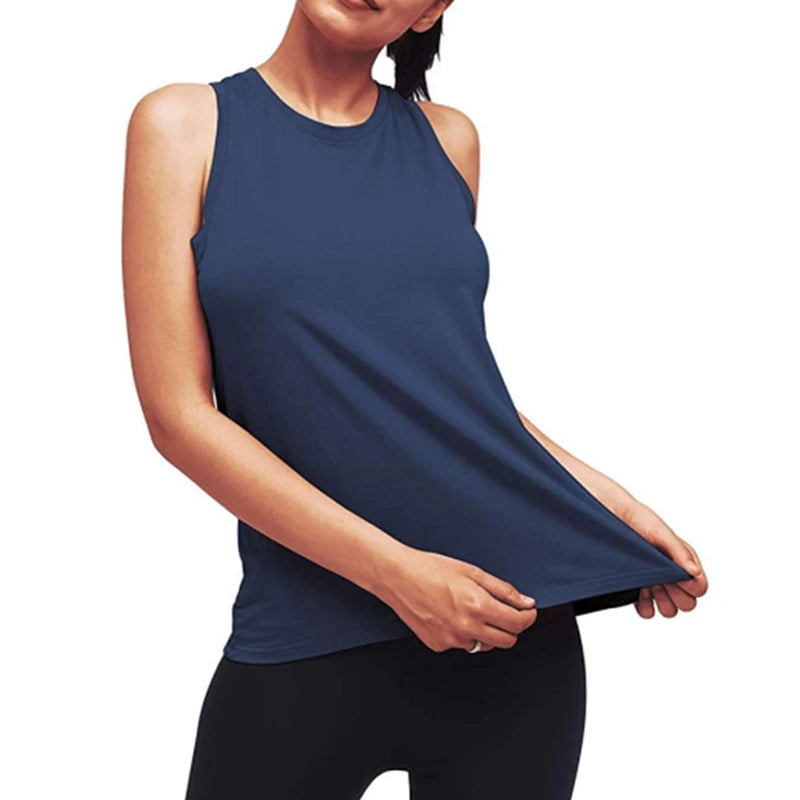 Women’s Sleeveless Yoga Tank Top