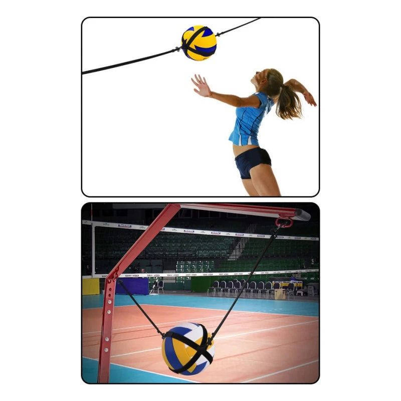 Solo Volleyball Training Aid with Elastic Belt