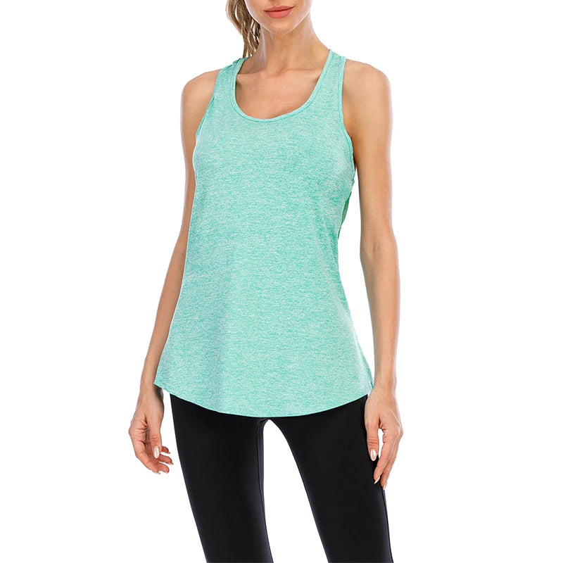 Women’s Sexy Yoga Tank Top – 2024 Gym Vest