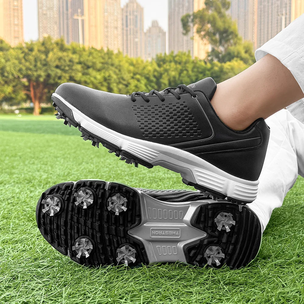 Men’s Golf Training Shoes – Anti-Slip Walking Sneakers