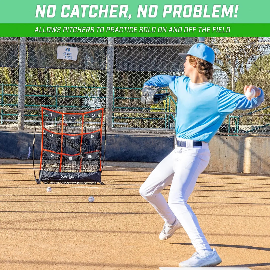 Pitching Strike Zone Target Net – Multiple Sizes