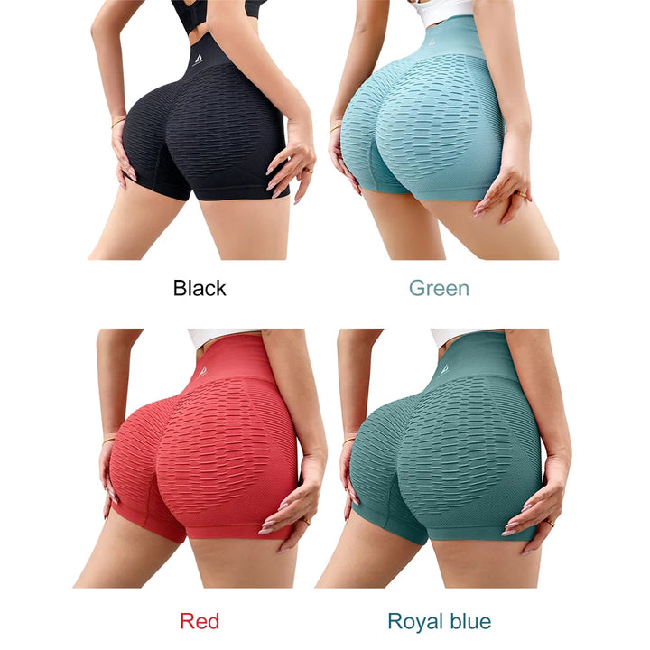Women’s High-Waisted Butt-Lifting Workout Shorts