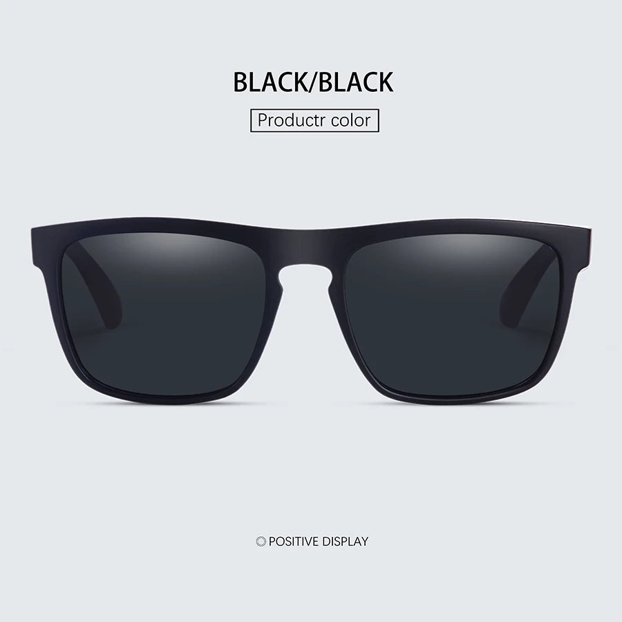 Vintage Square Polarized Sunglasses for Men & Women