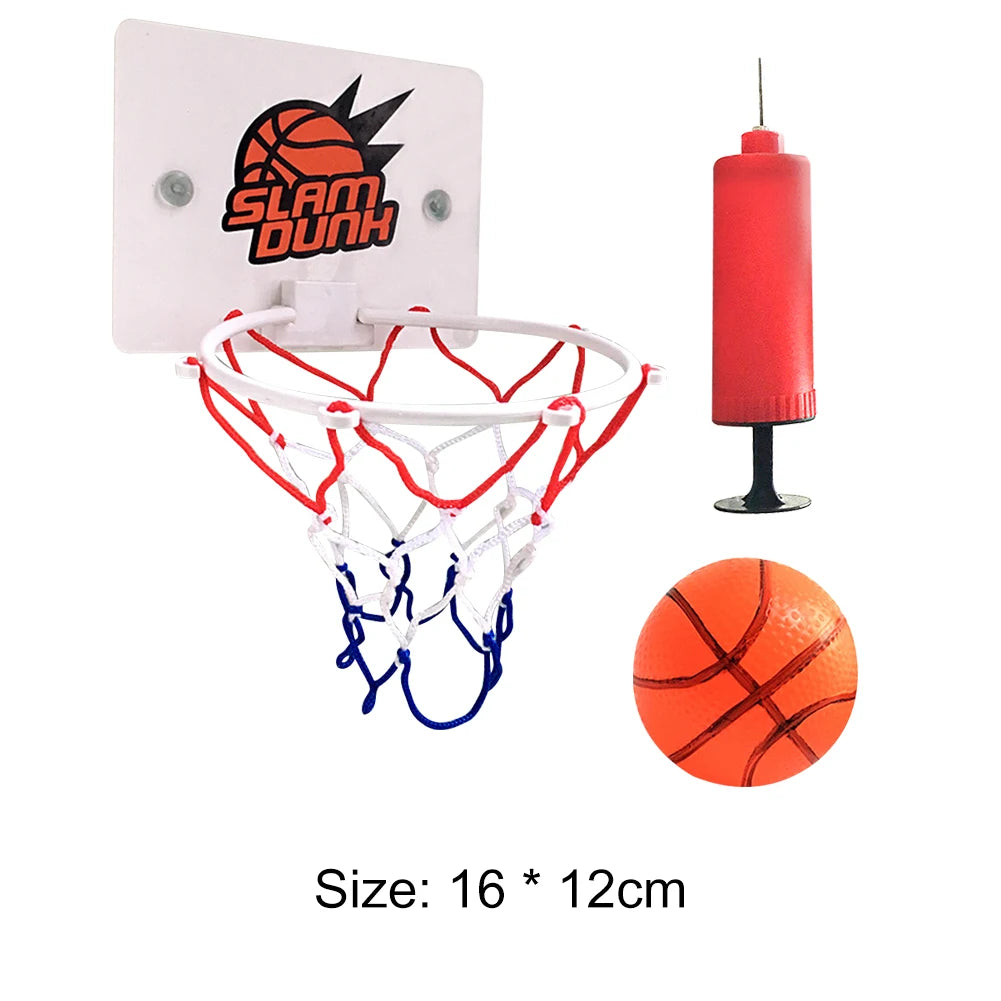 Mini Basketball Hoop Set with Ball & Pump