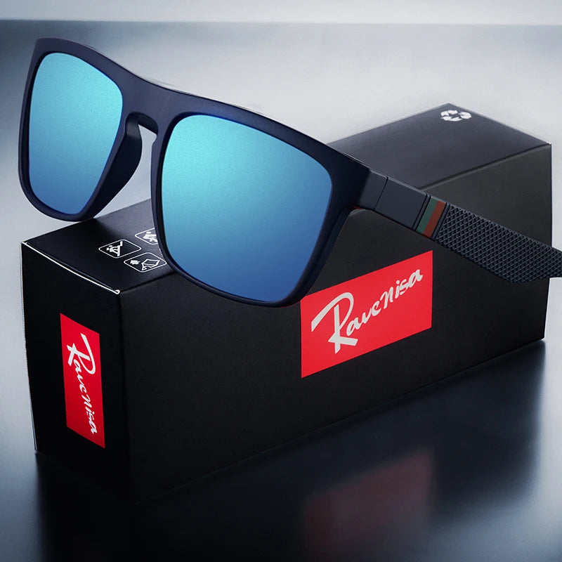 Vintage Square Polarized Sunglasses for Men & Women