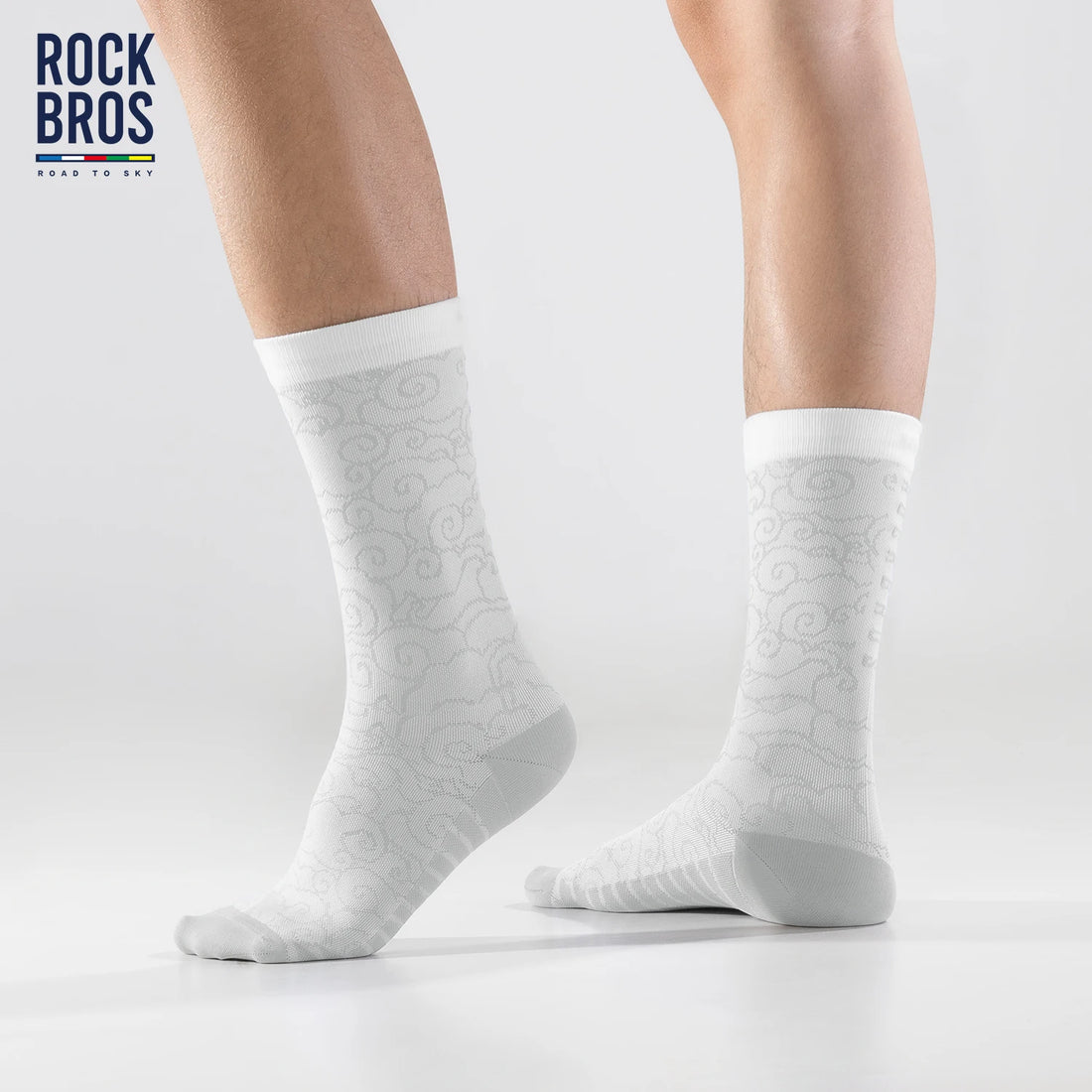 ROCKBROS ROAD TO SKY Cycling Socks – Knee-High