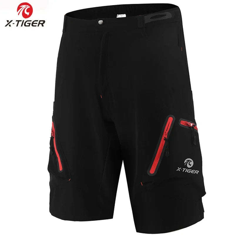 X-Tiger Men’s MTB Cycling Shorts with 5D Gel Pad