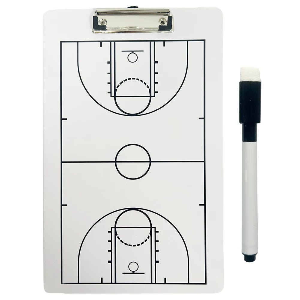 Volleyball & Basketball Coach Tactic Board 13.7"x8.6"